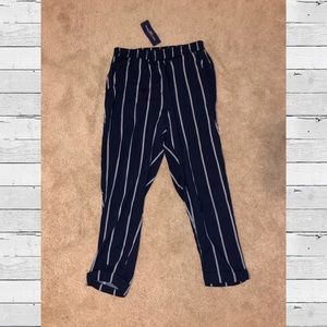 Casual Trendy Striped pants